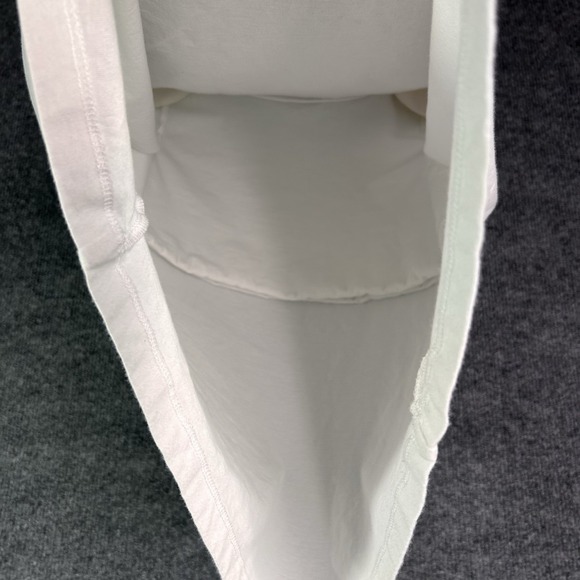 All Saints Coni‎ Tank Top Womens Size Small Padded Shoulder White - Picture 5 of 8